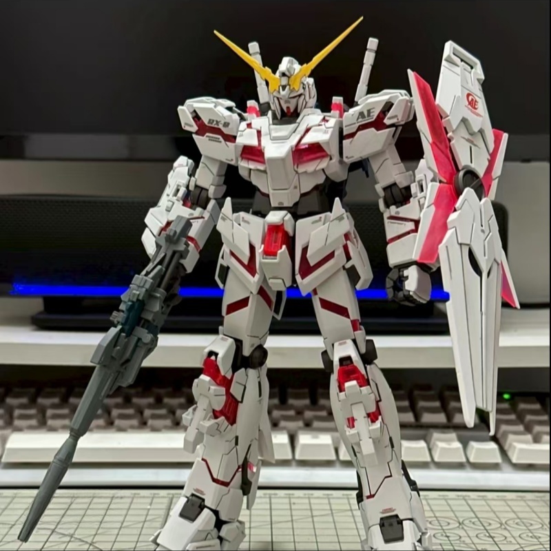 Model Kit Unicorn - Assembled Model HG Unicorn 1/144 Jim