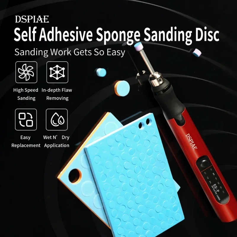 Model Kit Tool Set - DSPIAE SS-C01-C02 Sponge Sandpaper Disc Model