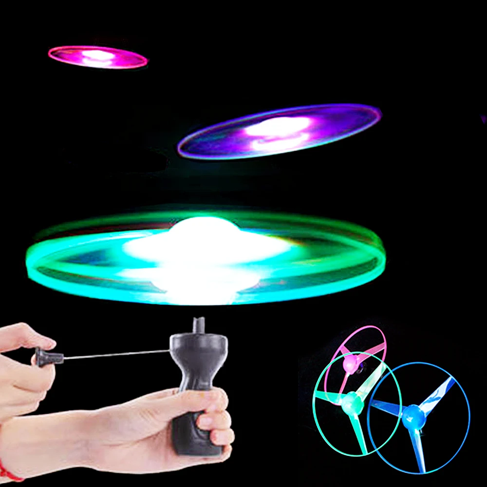 Model Kit Ufo - 9A-Luminous Flying Disc Propeller Toys LED