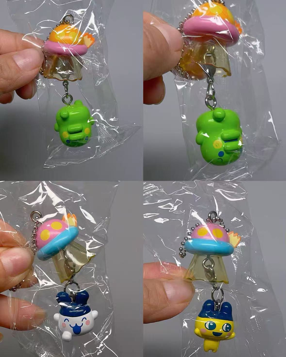 Model Kit Ufo - Bandai Tamagotchi UFO Bell Keychain Mametchi