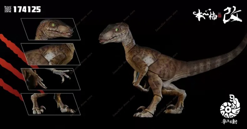 【In stock】Nanmu Studio Raptor  - Model Kit Dinosaur Bandai recension och pris