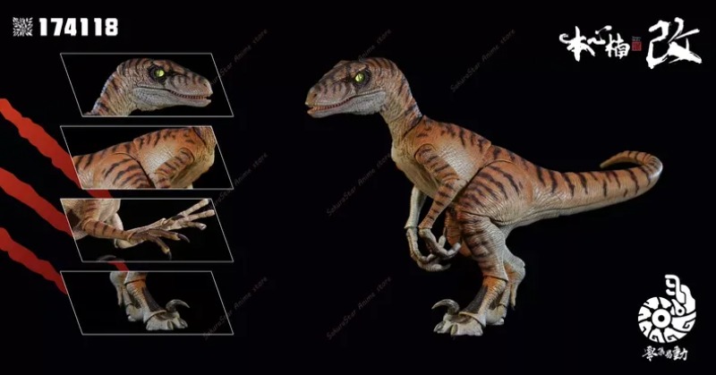 【In stock】Nanmu Studio Raptor  - Model Kit Dinosaur Bandai recension och pris