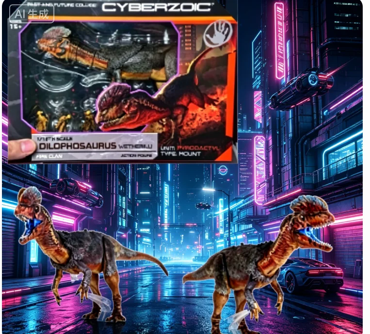 In Stock Beasts of The Mesozoi - Model Kit Dinosaur Bandai recension och pris