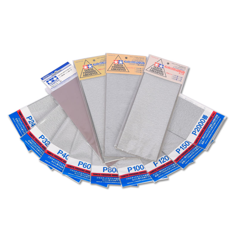 Tamiya Finishing Abrasives San - Model Kit Tool Set recension och pris