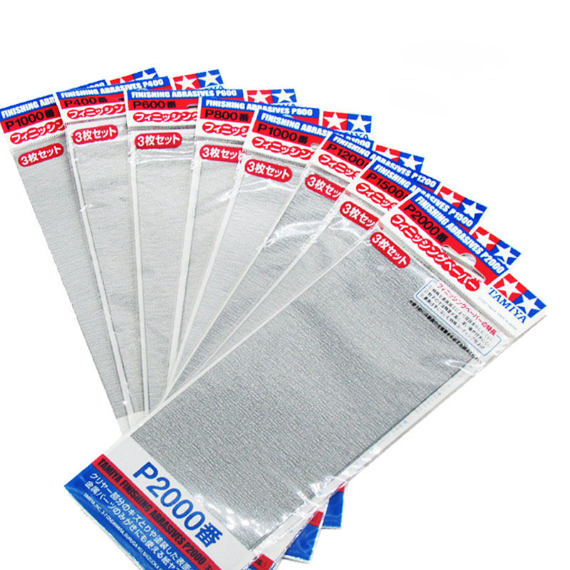 Tamiya Finishing Abrasives San - Model Kit Tool Set recension och pris