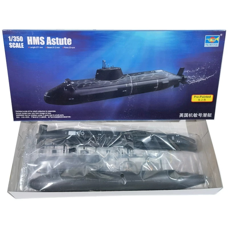 TRUMPETER 1/350 Scale HMS Astu - Model Kit U Boat recension och pris