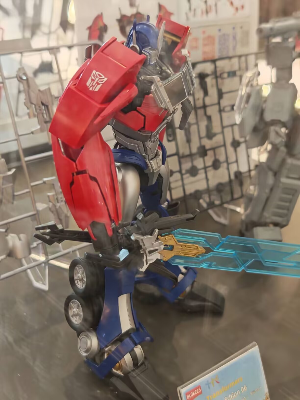 Blokees Transformers Optimus P - Model Kit Japan recension och pris