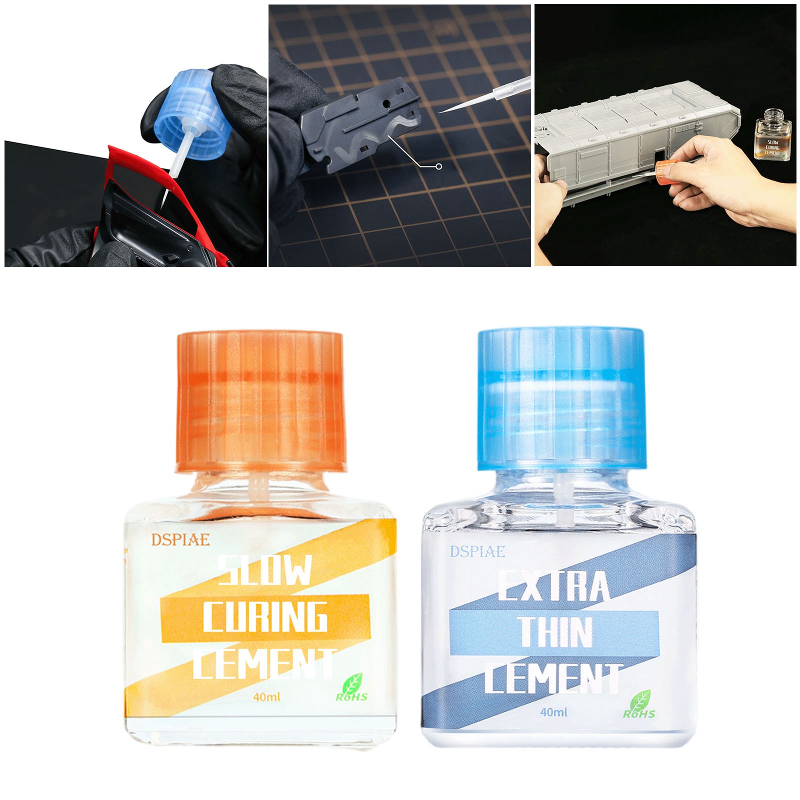 DSPIAE ETC-01 ETC-02 Quick-dry - Model Kit Tool Set recension och pris