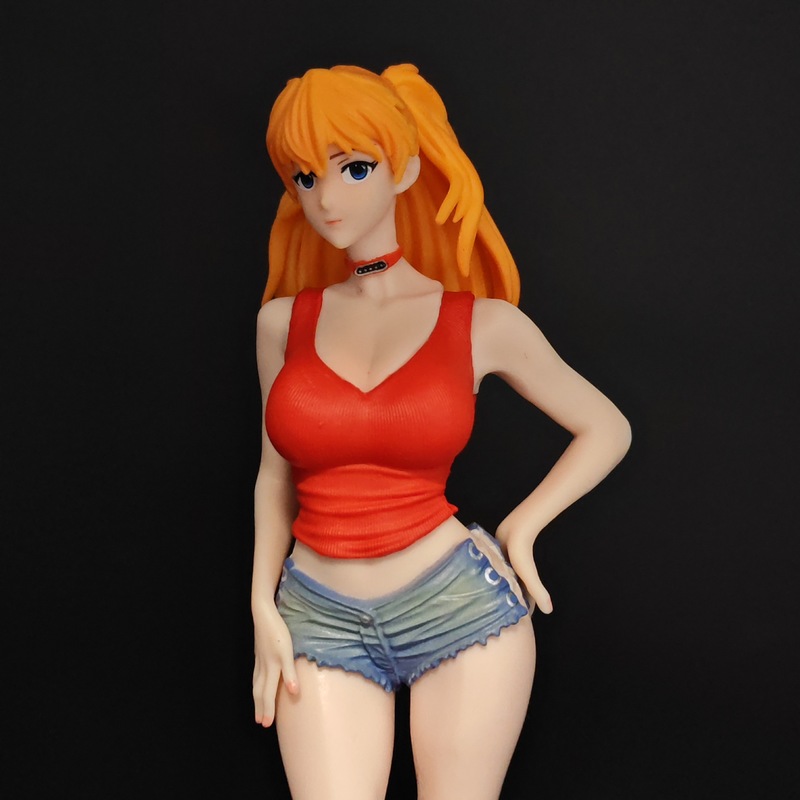 22cm EVA Asuka Langley Summer  - Model Kit Eva 02 recension och pris
