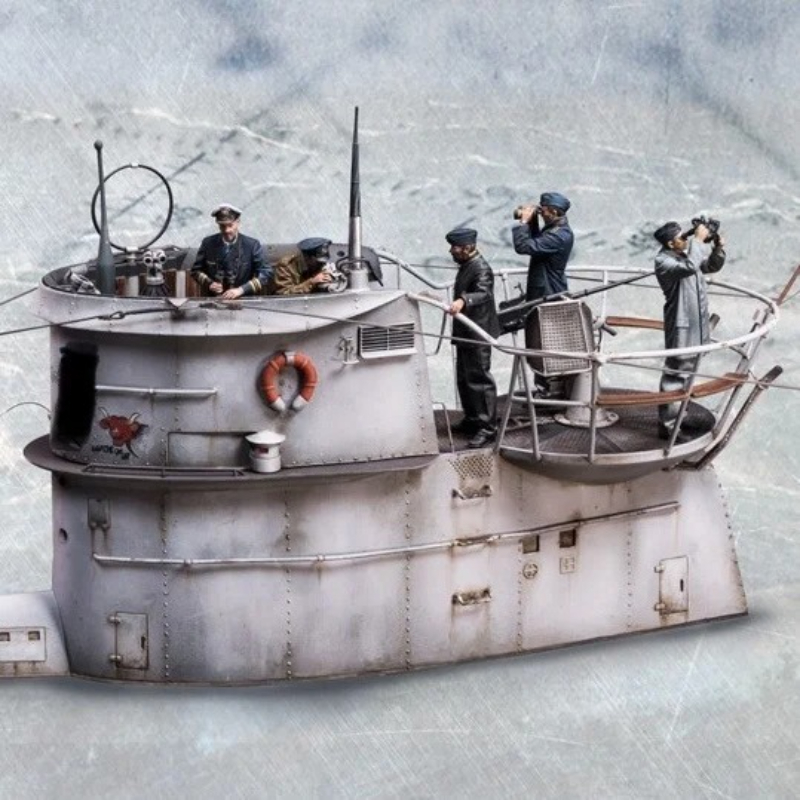 1/35 Scale Diecast Resin Figur - Model Kit U Boat recension och pris