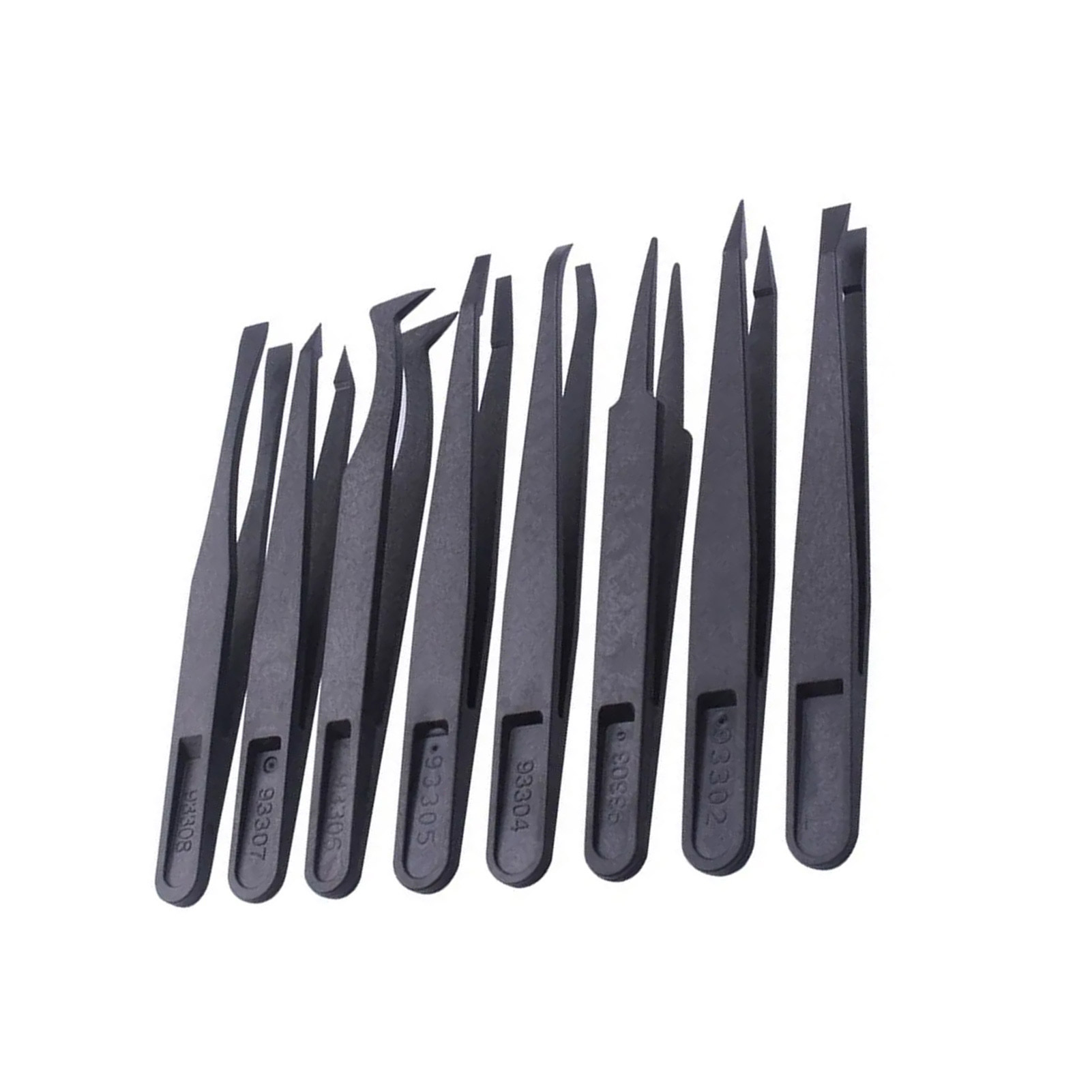 8pcs Carbon Fiber Tweezers Set - Model Kit Tool Set recension och pris