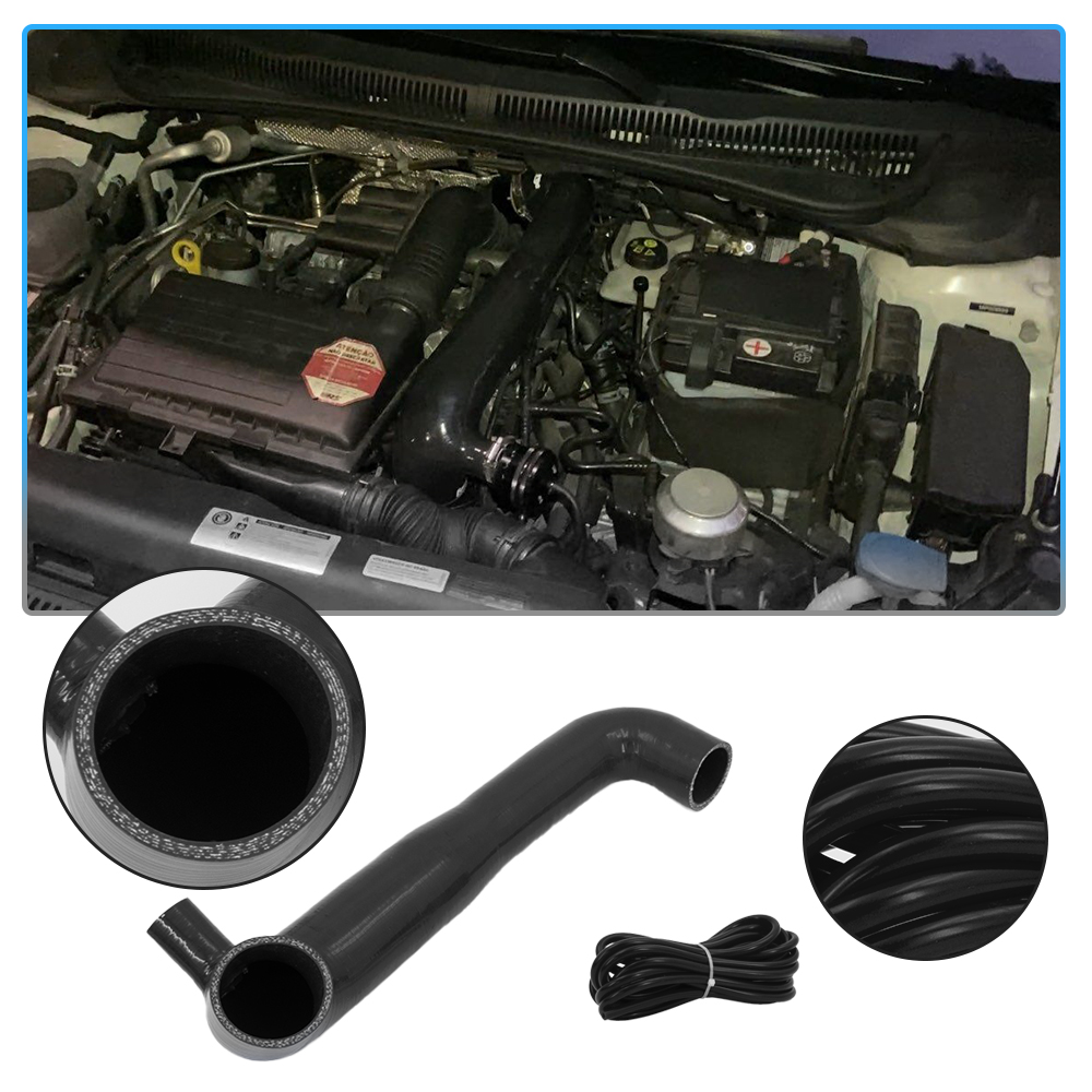 Black Silicone Hose Kit Suitab - Logo Model Kit recension och pris