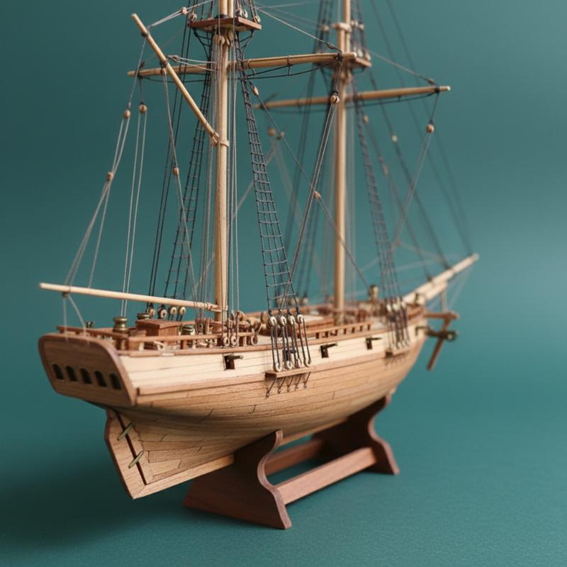 Wooden Ship Model Kit - DIY Sa - Model Kit U Boat recension och pris