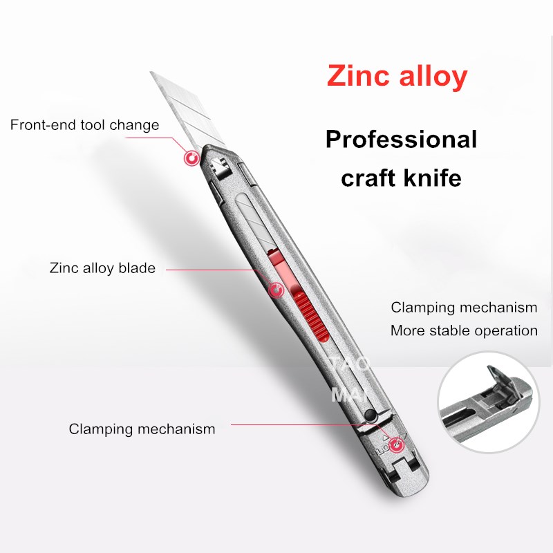 Zinc Alloy Utility Knife Leath - Hobby Knife Blade recension och pris