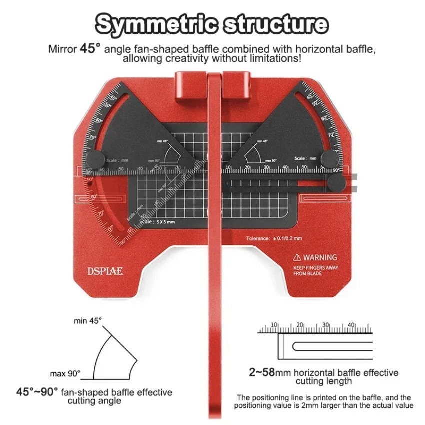 DSPIAE AT-CJ Fixed Angle Cutti - Model Kit Tool Set recension och pris