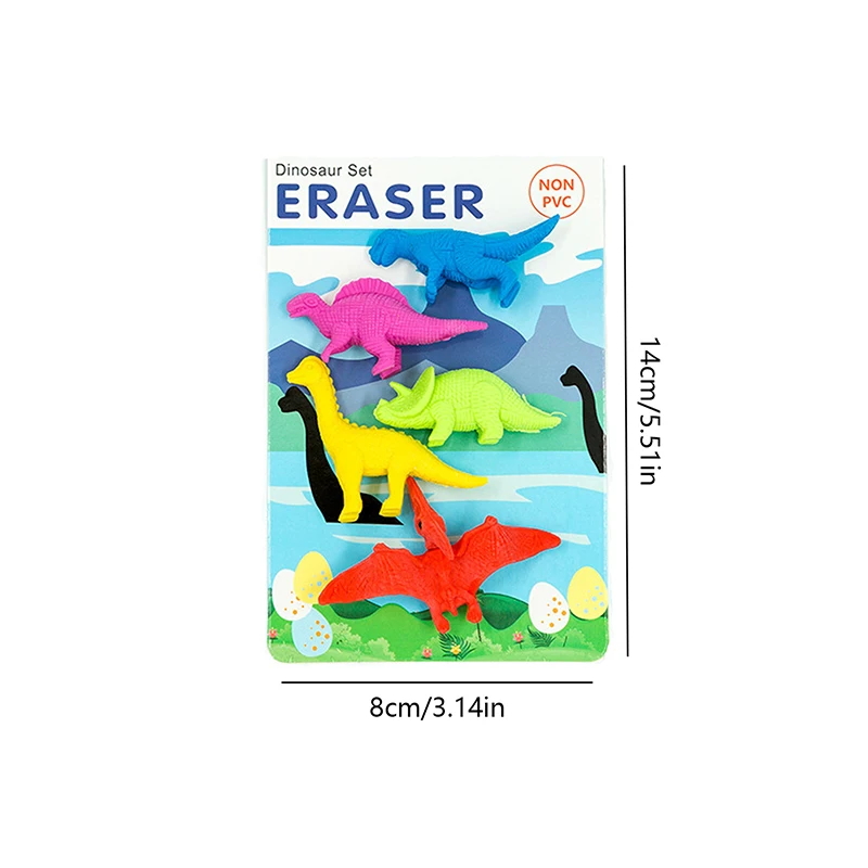 4PCS/1set Creative Cartoon 3D  - Model Kit Dinosaur Bandai recension och pris