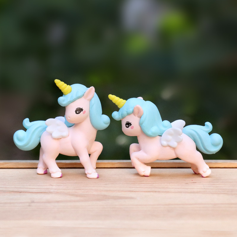 4pcs/set Anime unicorn Q Versi - Model Kit Unicorn recension och pris