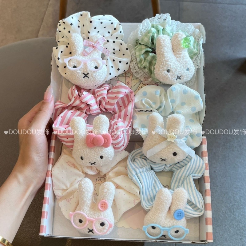New Miffy Cute Hair Tie Large  - Model Kit Girl recension och pris