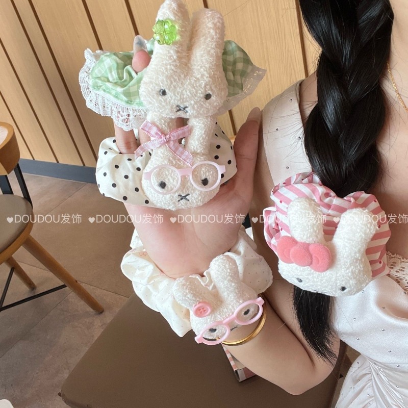 New Miffy Cute Hair Tie Large  - Model Kit Girl recension och pris