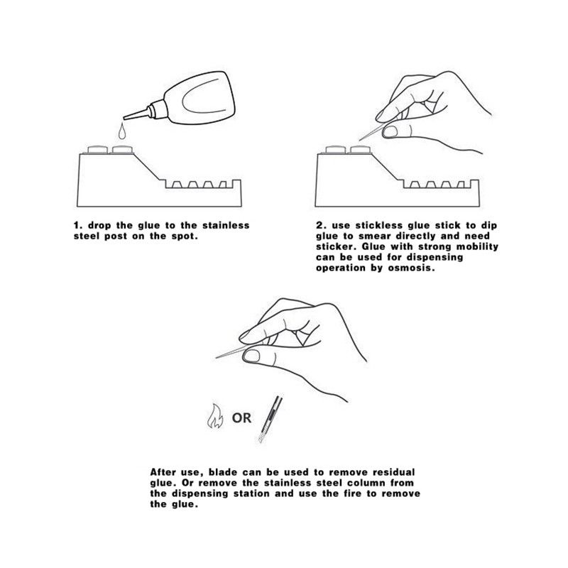 DSPIAE AT-GA Super Glue Applic - Model Kit Tool Set recension och pris