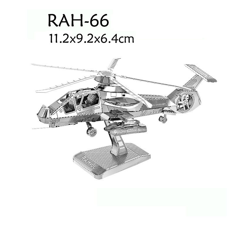3D Metal Puzzle aircraft Helic - Model Kit Ufo recension och pris