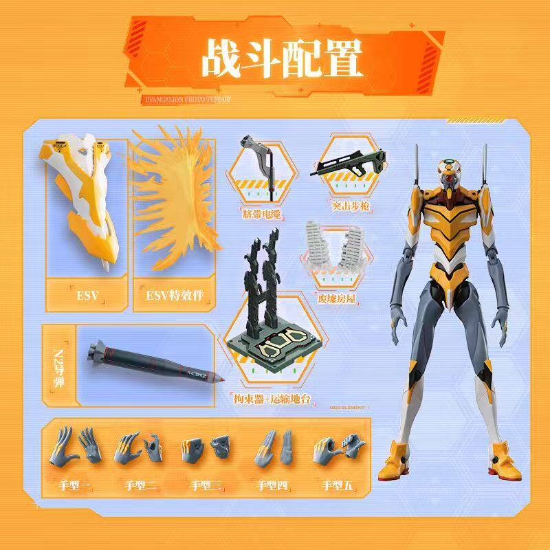 Blokees Legend Edition Neon Ge - Model Kit Eva 02 recension och pris