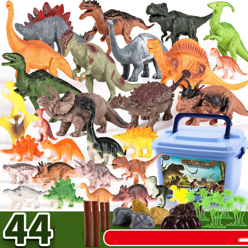 44Pcs Jurassic Dinosaurs Set S - Model Kit Dinosaur Bandai recension och pris