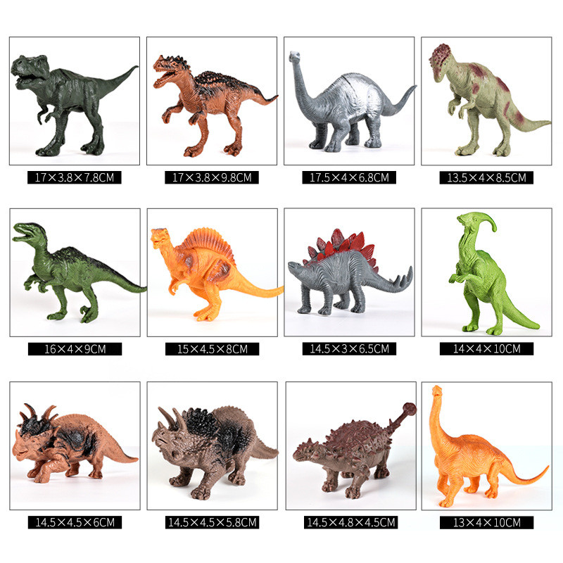 44Pcs Jurassic Dinosaurs Set S - Model Kit Dinosaur Bandai recension och pris