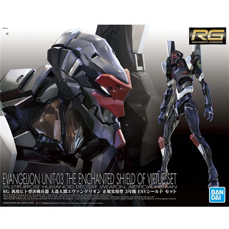 Bandai Evangelion Model Kit RG - Model Kit Eva 02 recension och pris
