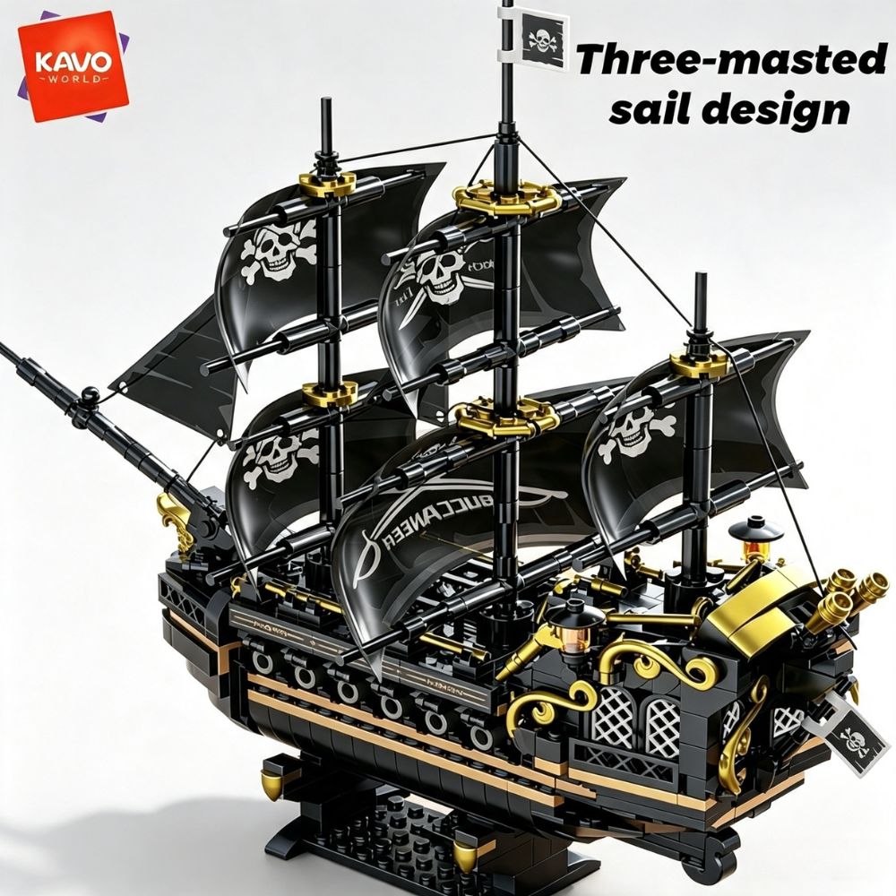 KAVOWORLD 801pcs 1799 Classic  - Model Kit U Boat recension och pris
