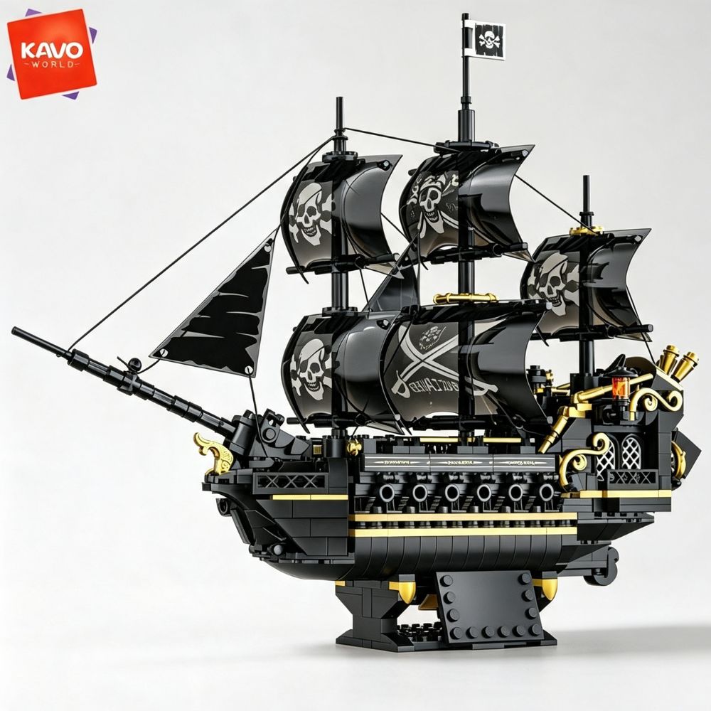 KAVOWORLD 801pcs 1799 Classic  - Model Kit U Boat recension och pris