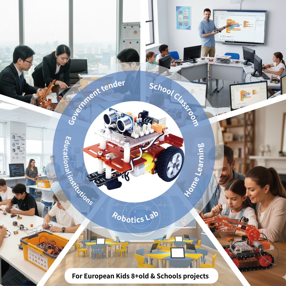 WEEEMAKE Senior Robotics Kit M - Model Kit Robot recension och pris