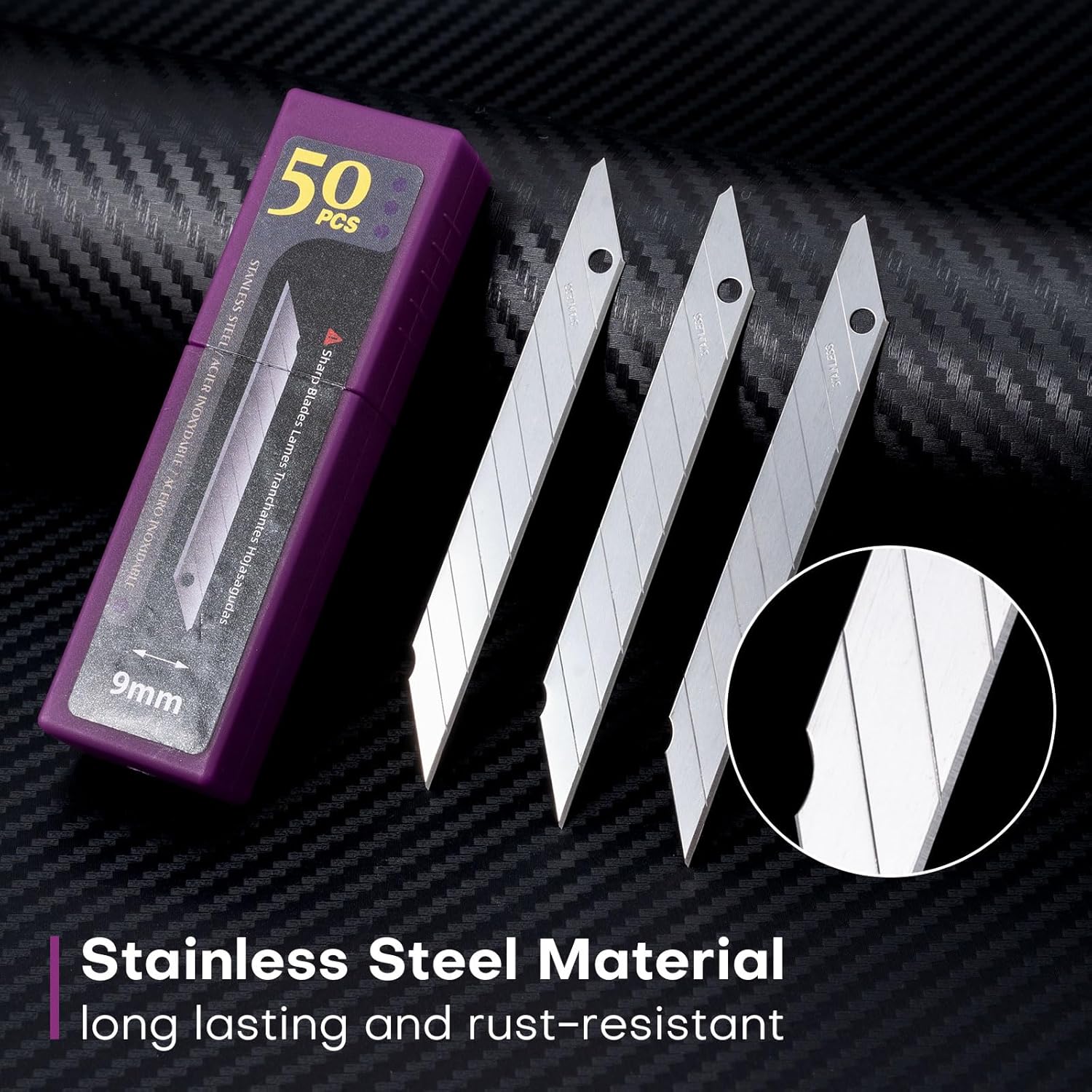 FOSHIO Stainless Steel Replace - Hobby Knife Blade recension och pris