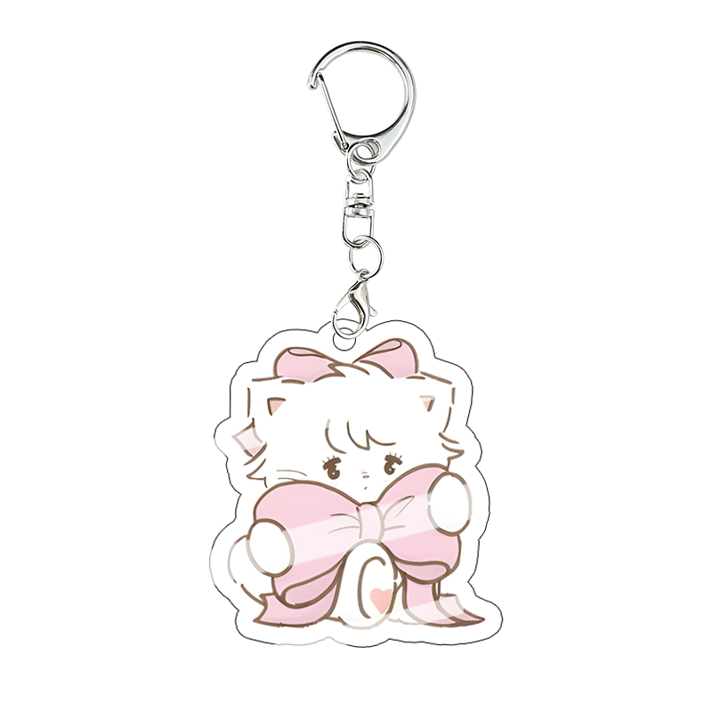 Mikko Kawaii Acrylic Keychain  - Model Kit Girl recension och pris