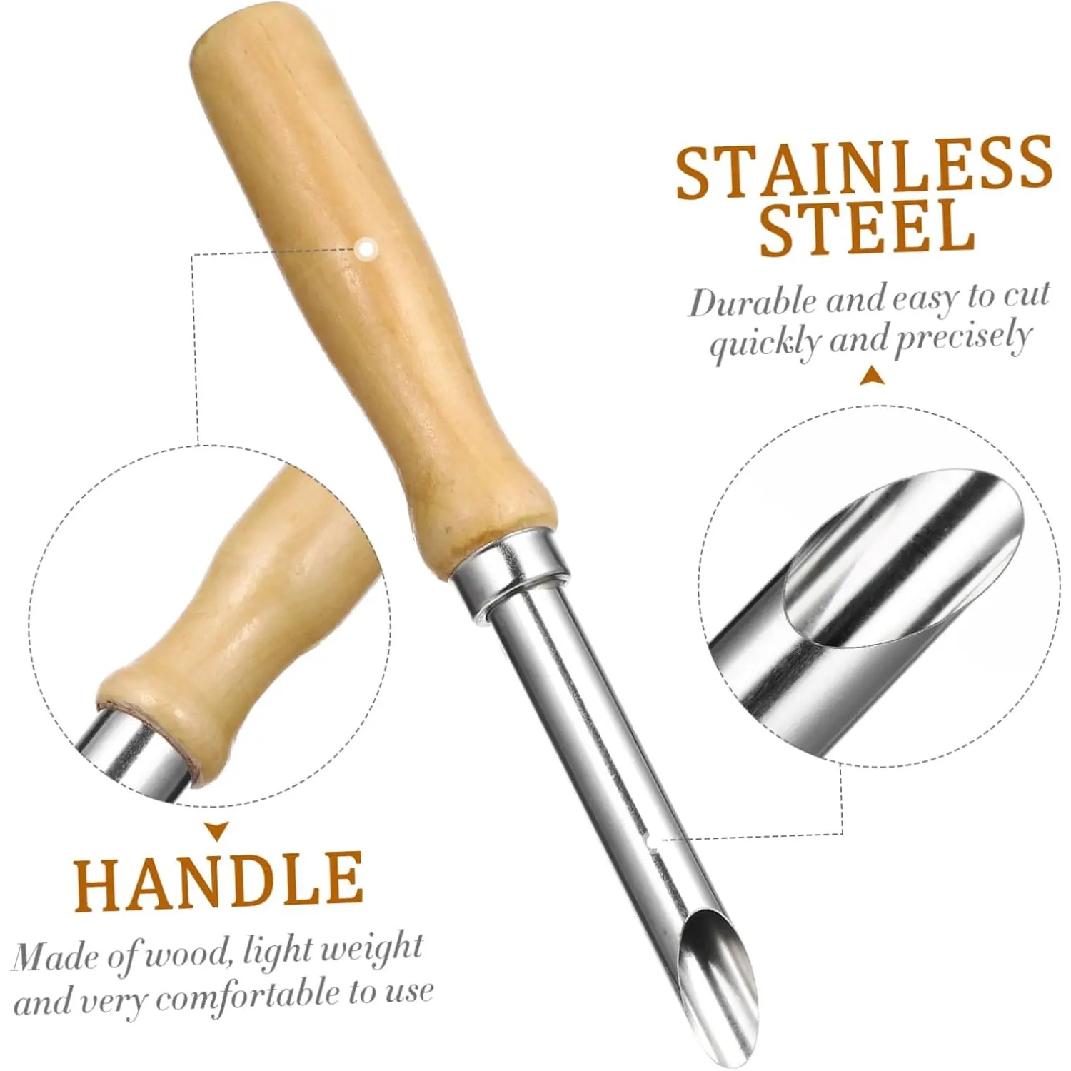 Essential 4-Piece Wooden Potte - Model Kit Tool Set recension och pris