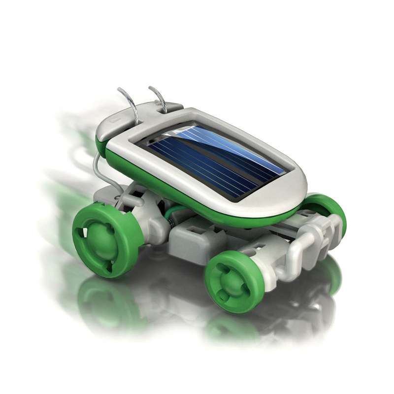 6-In-1 Solar-Power Robot Kit A - Model Kit U Boat recension och pris